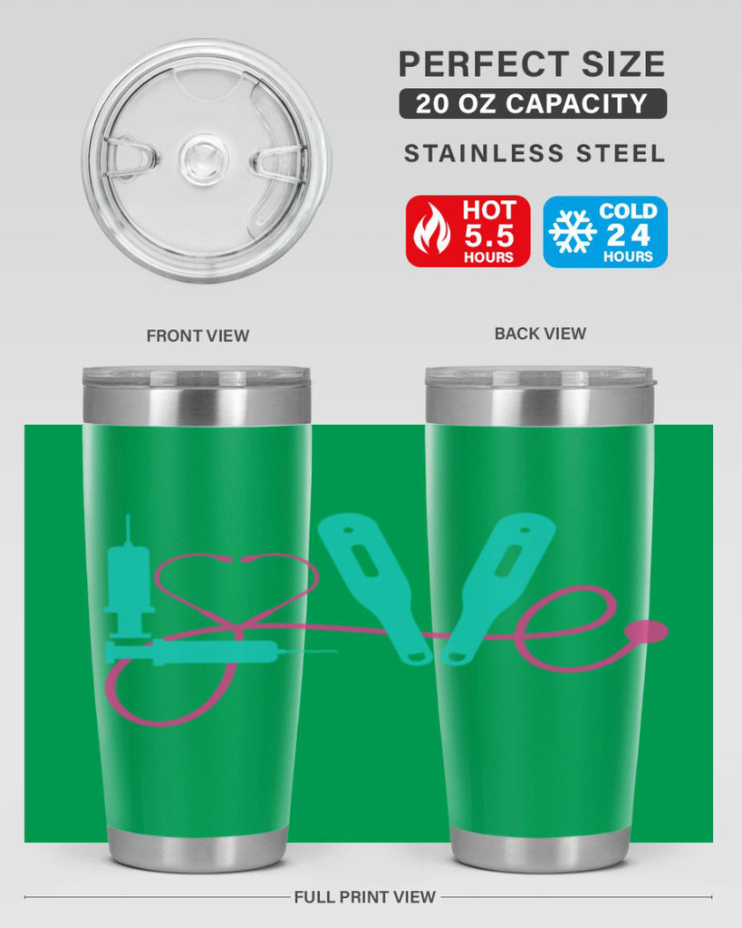Love Style Style 135#- nurse- tumbler