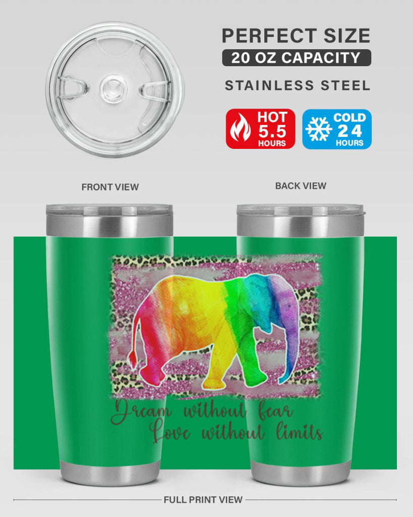 Love Without Limits Elephant Lgbt Pride 32#- lgbt- Tumbler