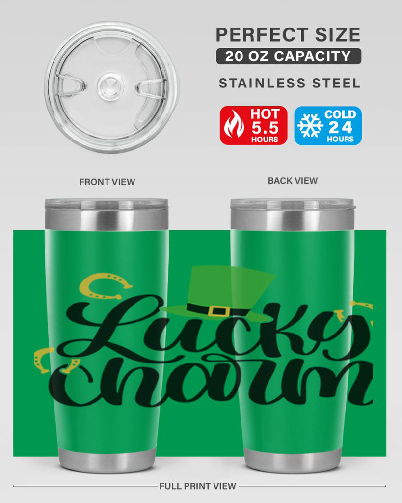 Lucky Charm Style 58#- St Patricks Day- Tumbler