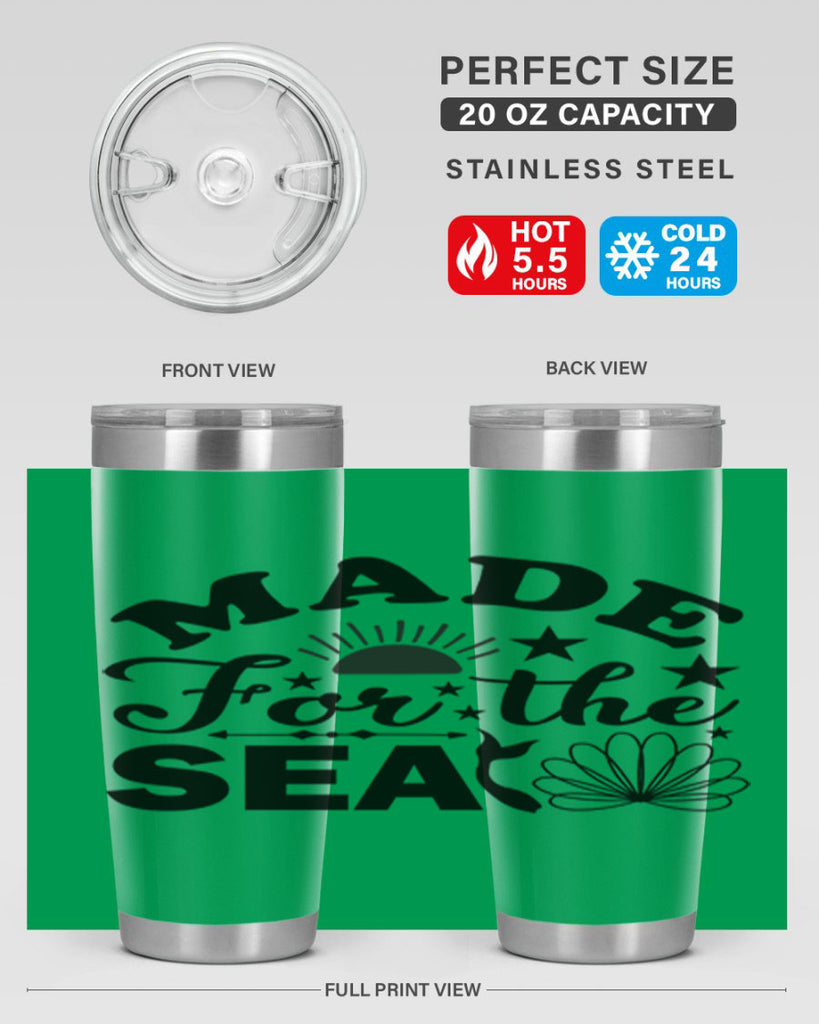 Made for the Sea 308#- mermaid- Tumbler