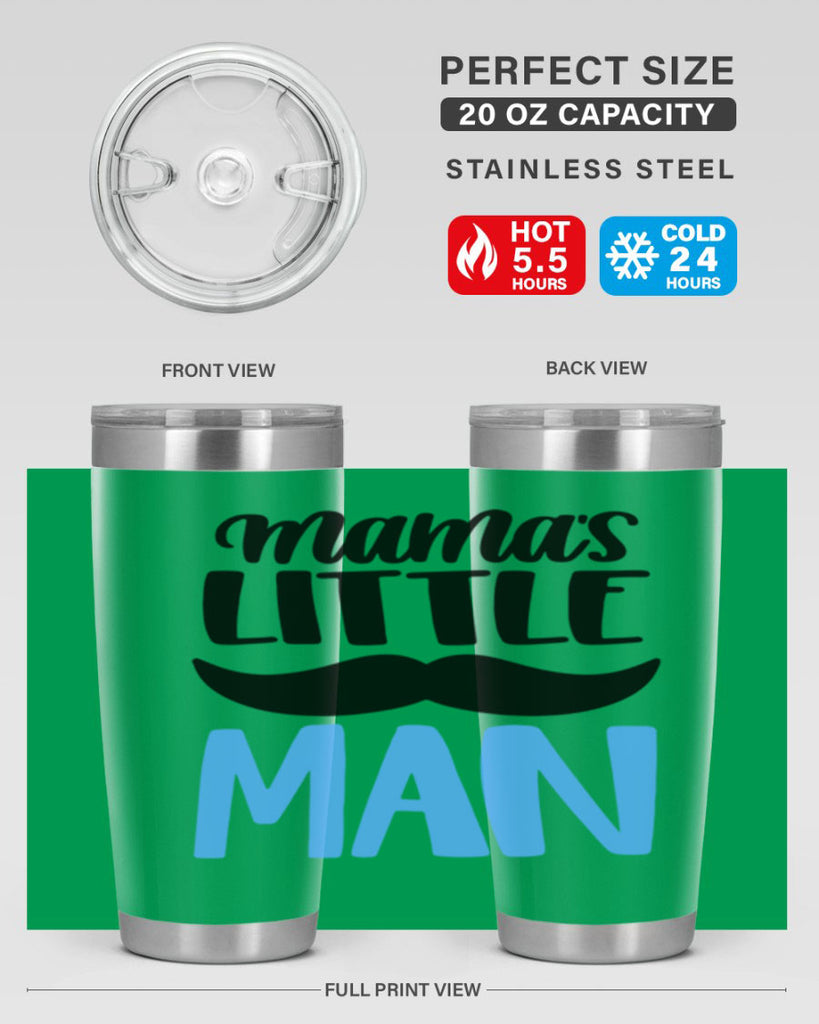 Mamas Little Man Style 49#- baby- tumbler