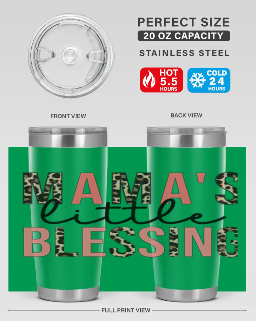 Mamas little blessing 420#- fall- Tumbler