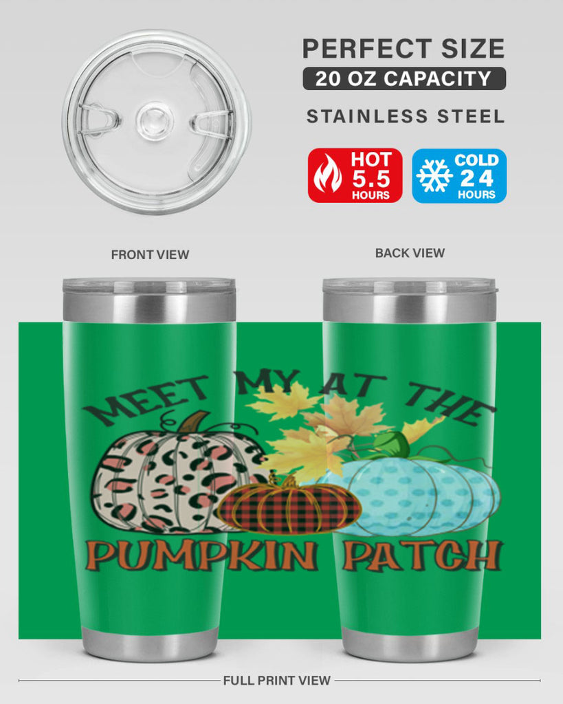 Meet My at the Pumpkin Patch 425#- fall- Tumbler