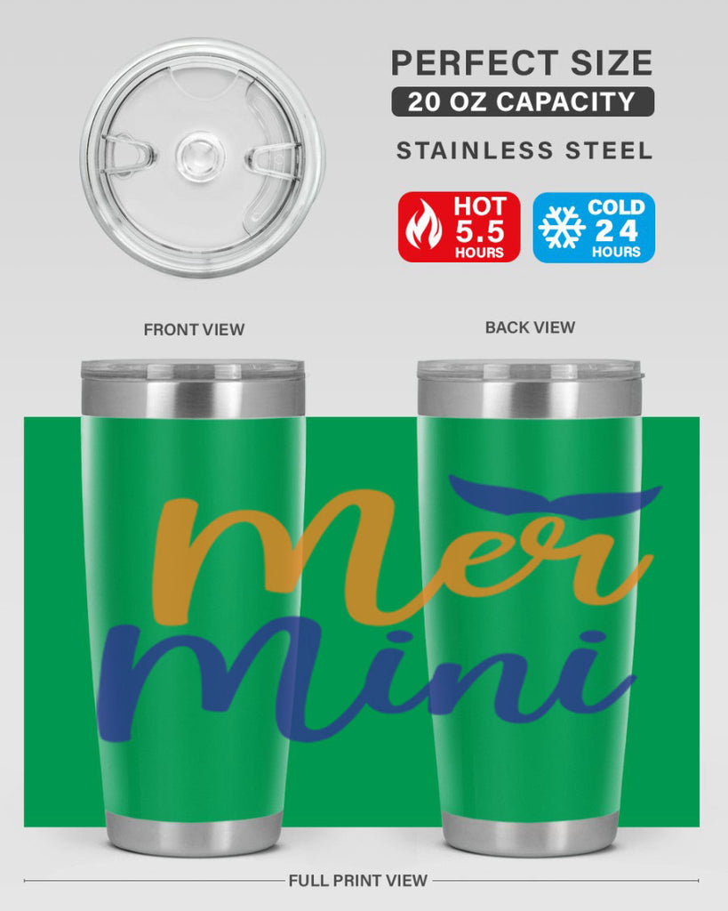 Mer Mini 337#- mermaid- Tumbler