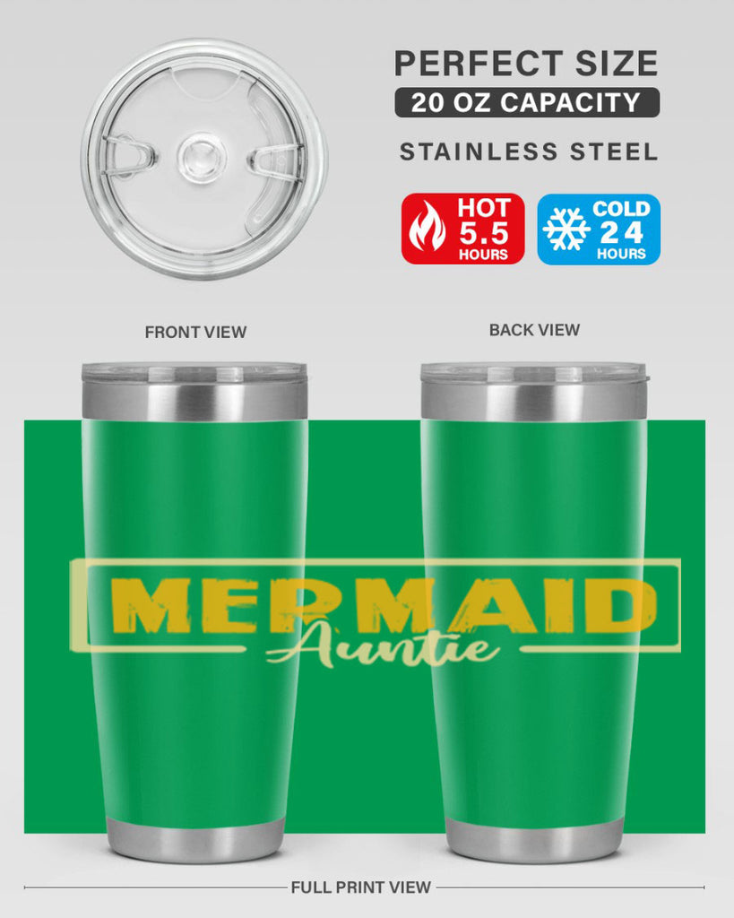 Mermaid 390#- mermaid- Tumbler