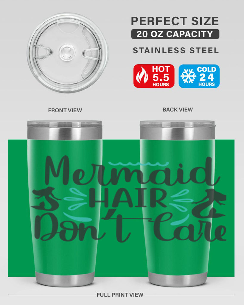 Mermaid Hair Don’t Care 359#- mermaid- Tumbler