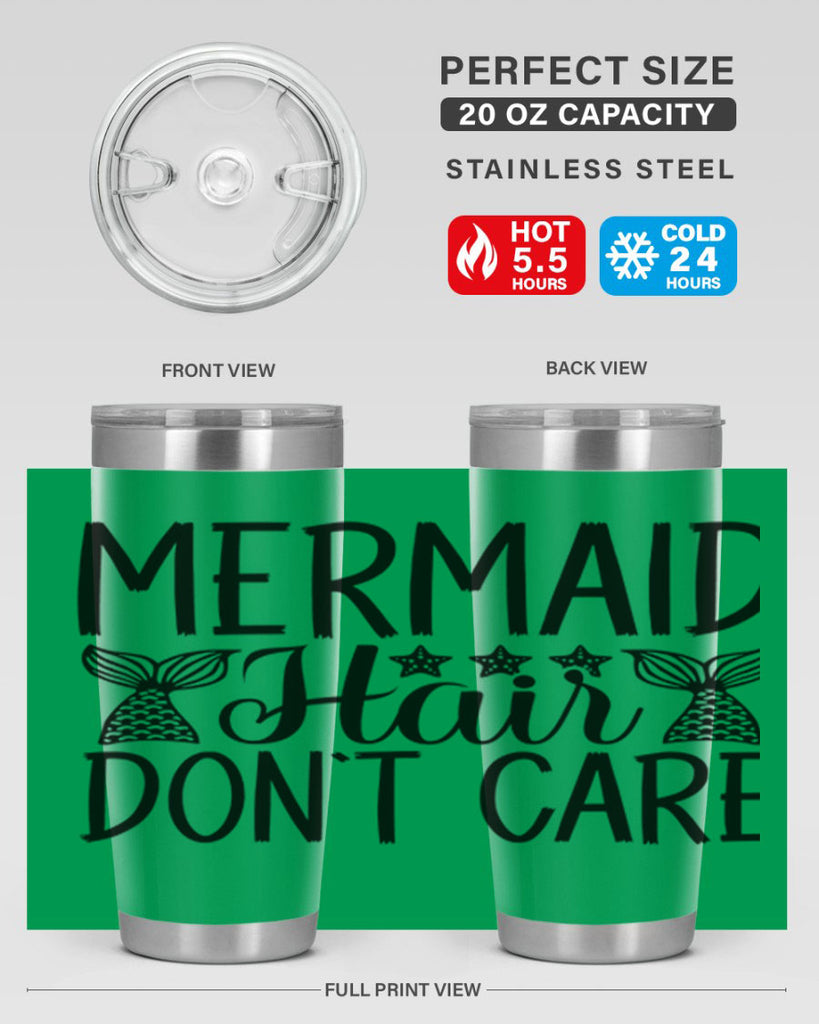 Mermaid Hair Dont Care 405#- mermaid- Tumbler