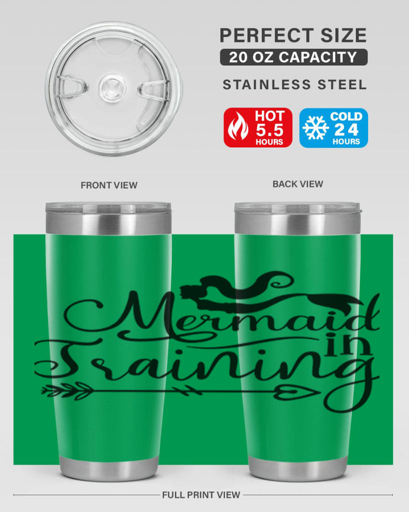 Mermaid In Training 365#- mermaid- Tumbler