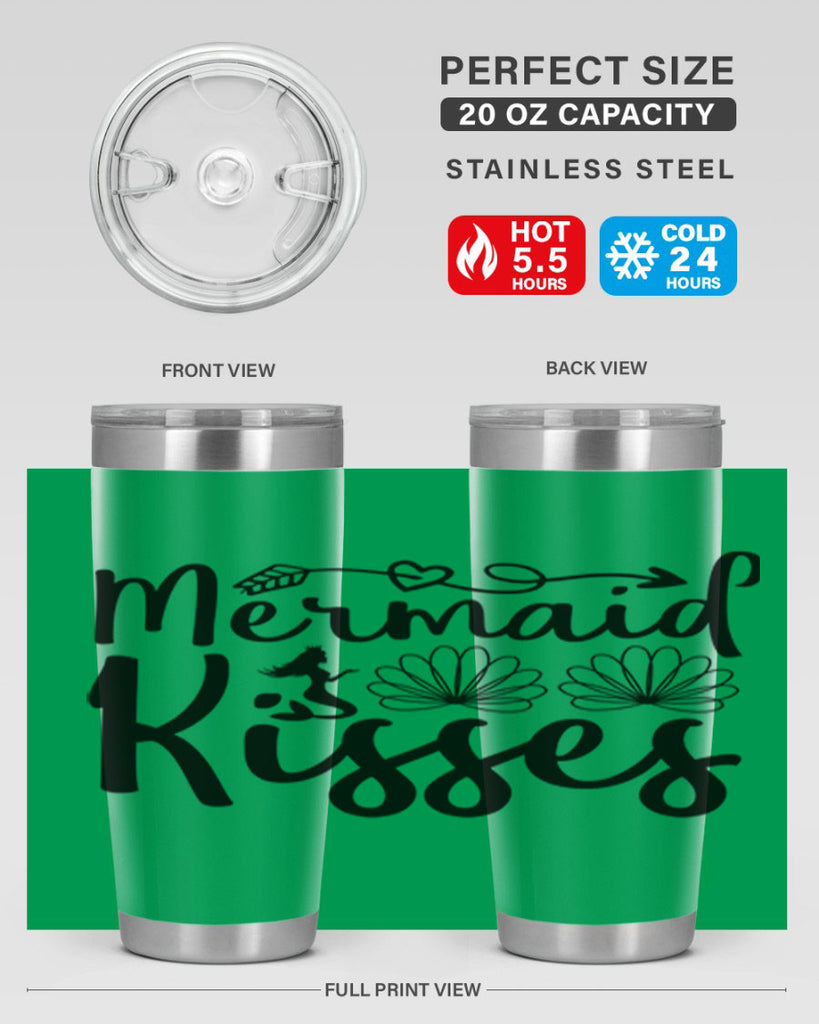 Mermaid Kisses design 427#- mermaid- Tumbler