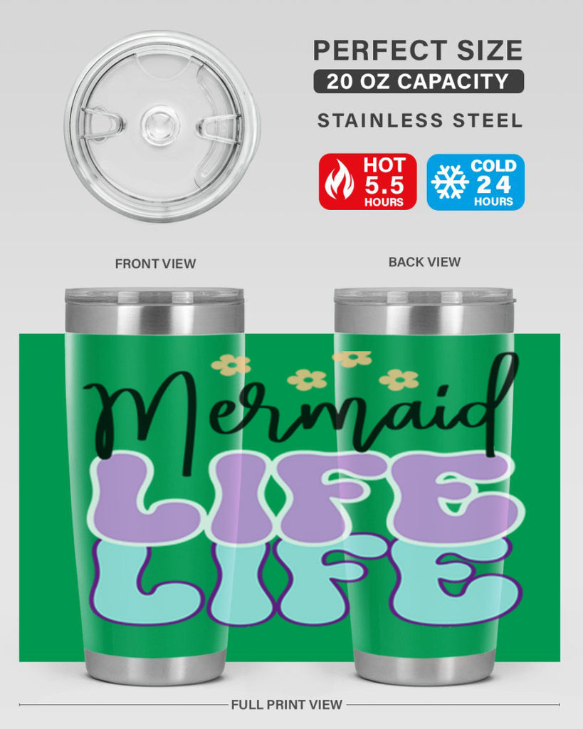 Mermaid Life 430#- mermaid- Tumbler