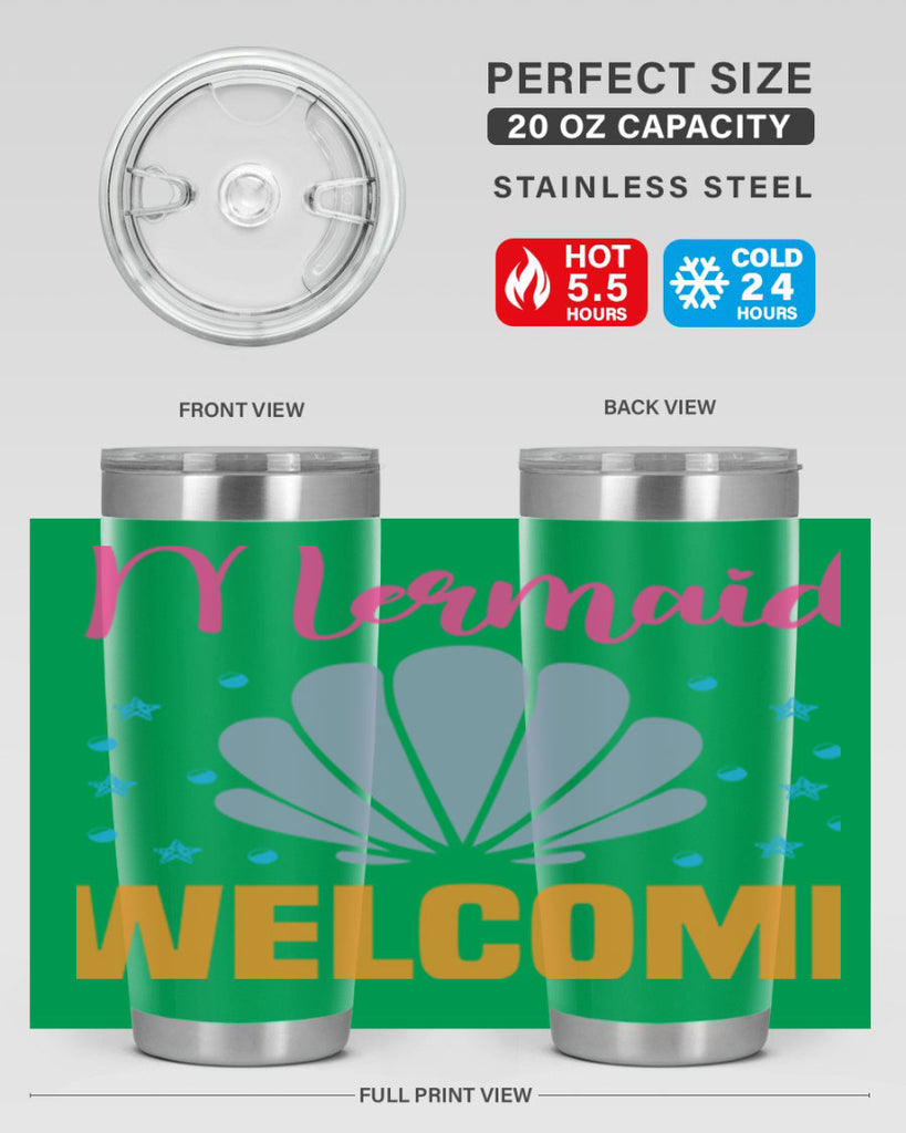 Mermaid Welcome Design 467#- mermaid- Tumbler