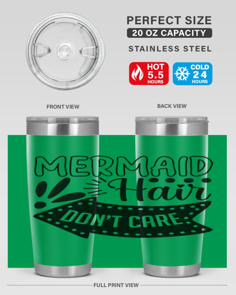 Mermaid hair dont care 403#- mermaid- Tumbler