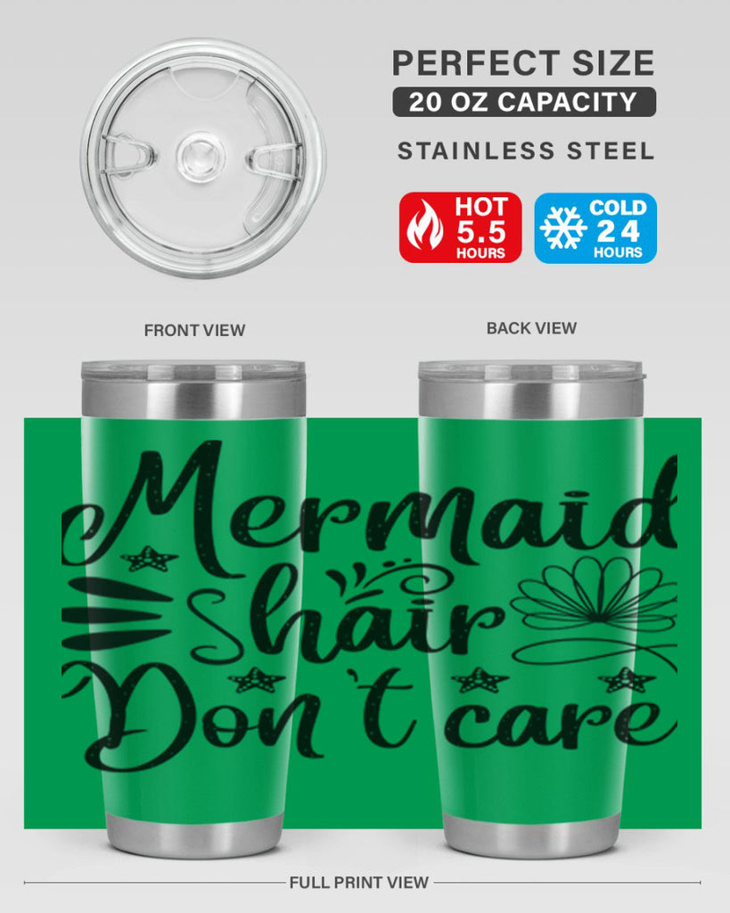 Mermaid hair dont care 415#- mermaid- Tumbler