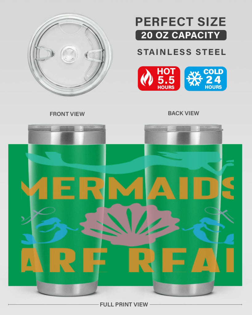 Mermaids Are Real Design 478#- mermaid- Tumbler