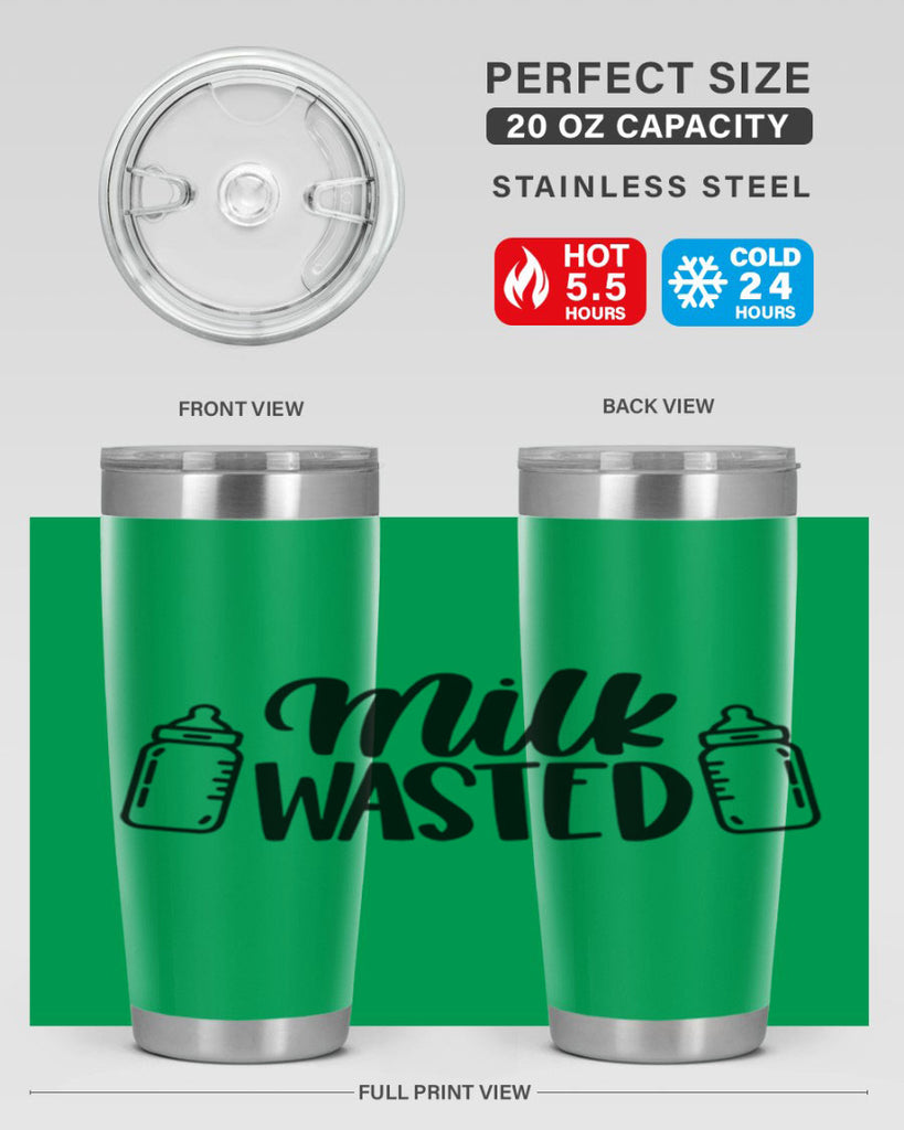 Milk Wasted Style 47#- baby- tumbler