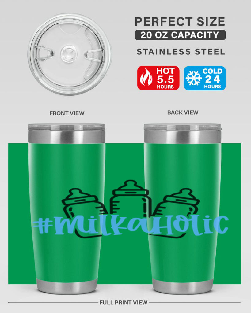 Milkaholic Style 46#- baby- tumbler