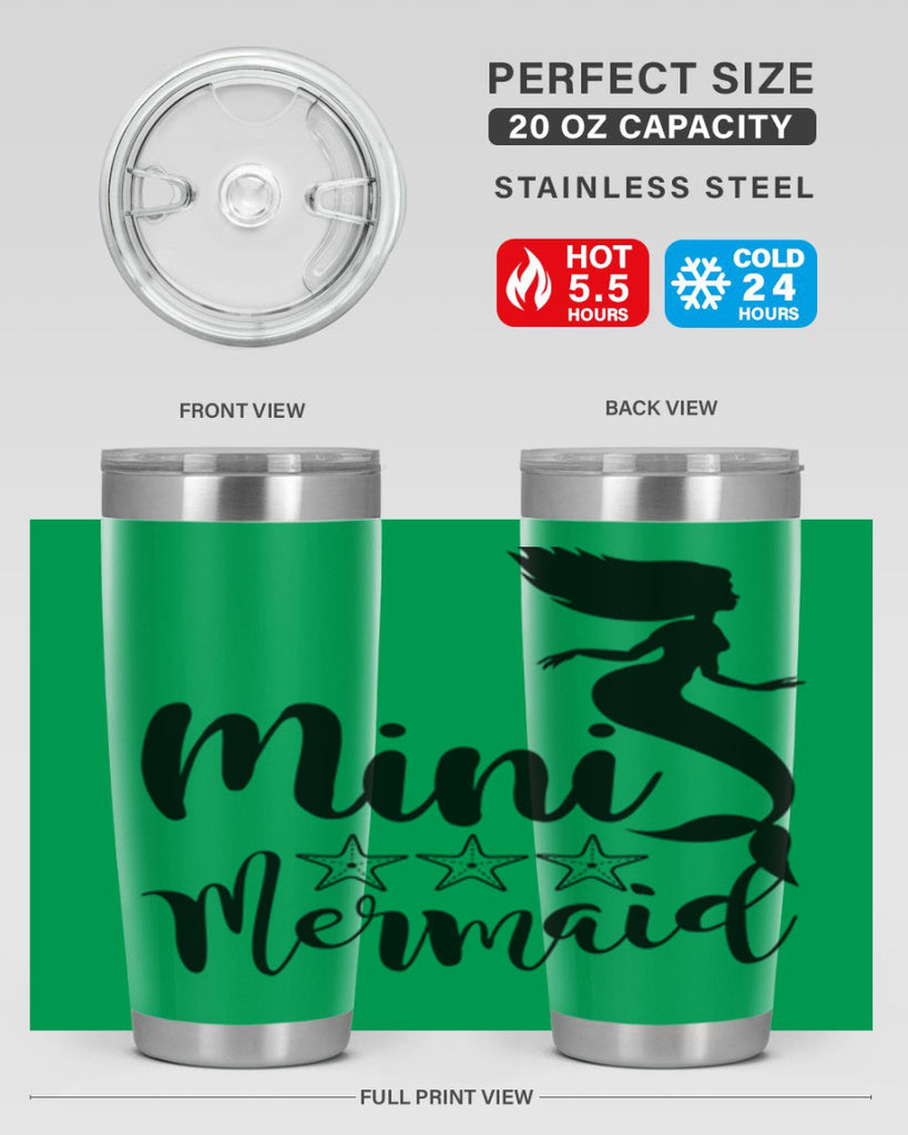 Mini mermaid 512#- mermaid- Tumbler