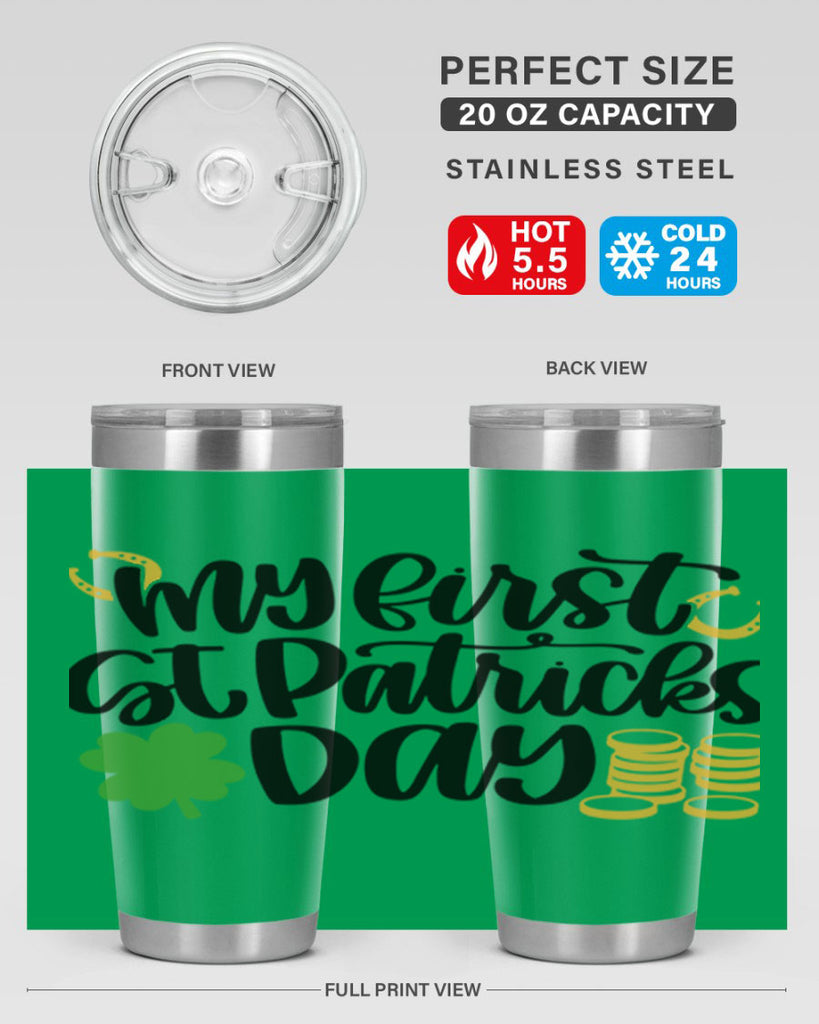 My First St Patricks Day Style 44#- St Patricks Day- Tumbler