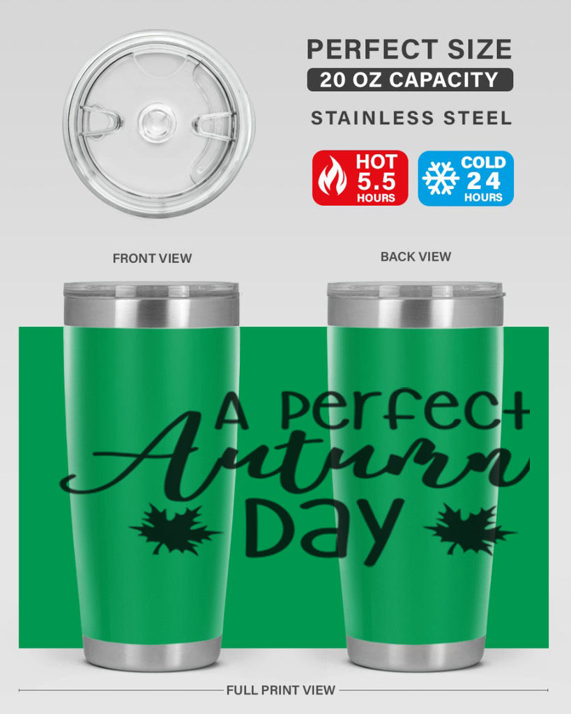 My Perfect Autumn Day 438#- fall- Tumbler