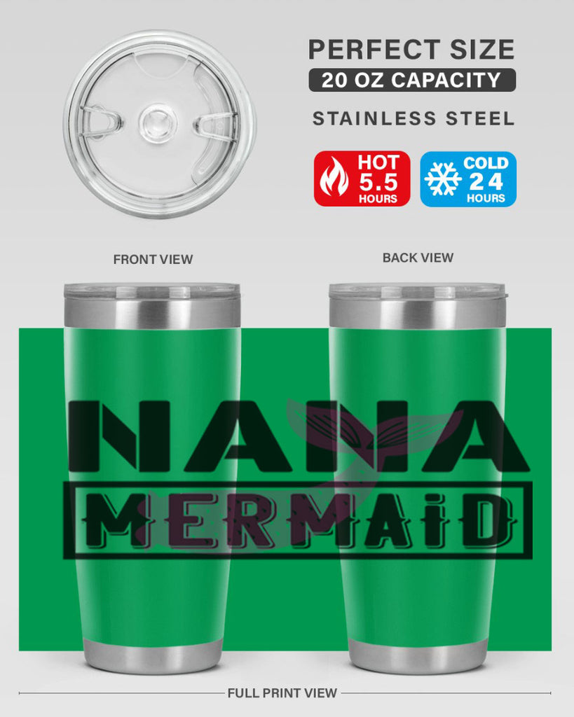 Nana mermaid 517#- mermaid- Tumbler