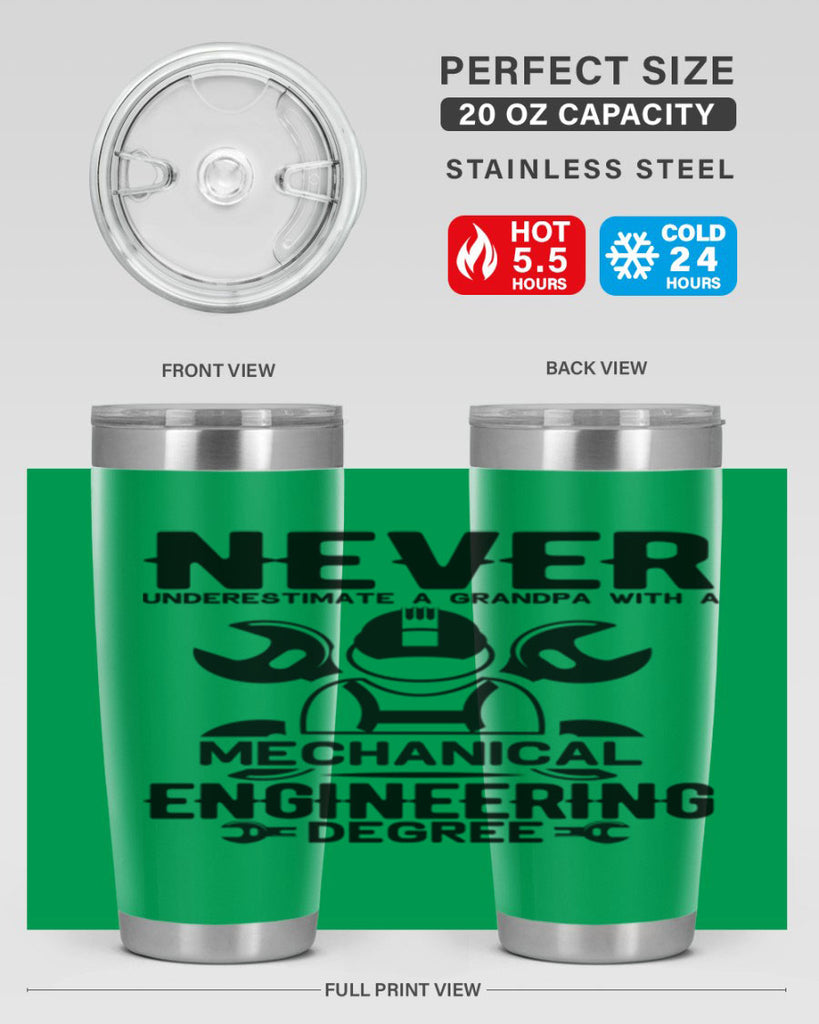 Never Style 8#- engineer- tumbler