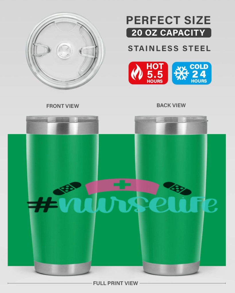 Nurse Life Style Style 107#- nurse- tumbler
