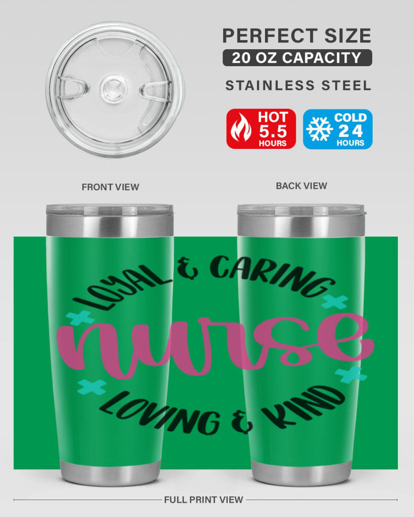 Nurse Loyal Caring Style Style 104#- nurse- tumbler