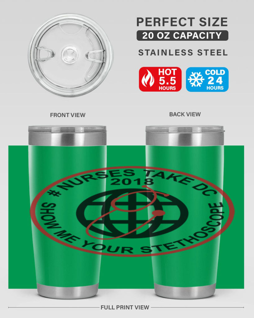 Nurse Takes Dc Design Style 335#- nurse- tumbler