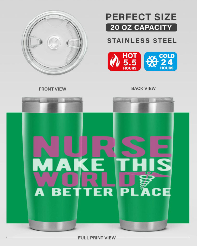 Nurse make this Style 404#- nurse- tumbler