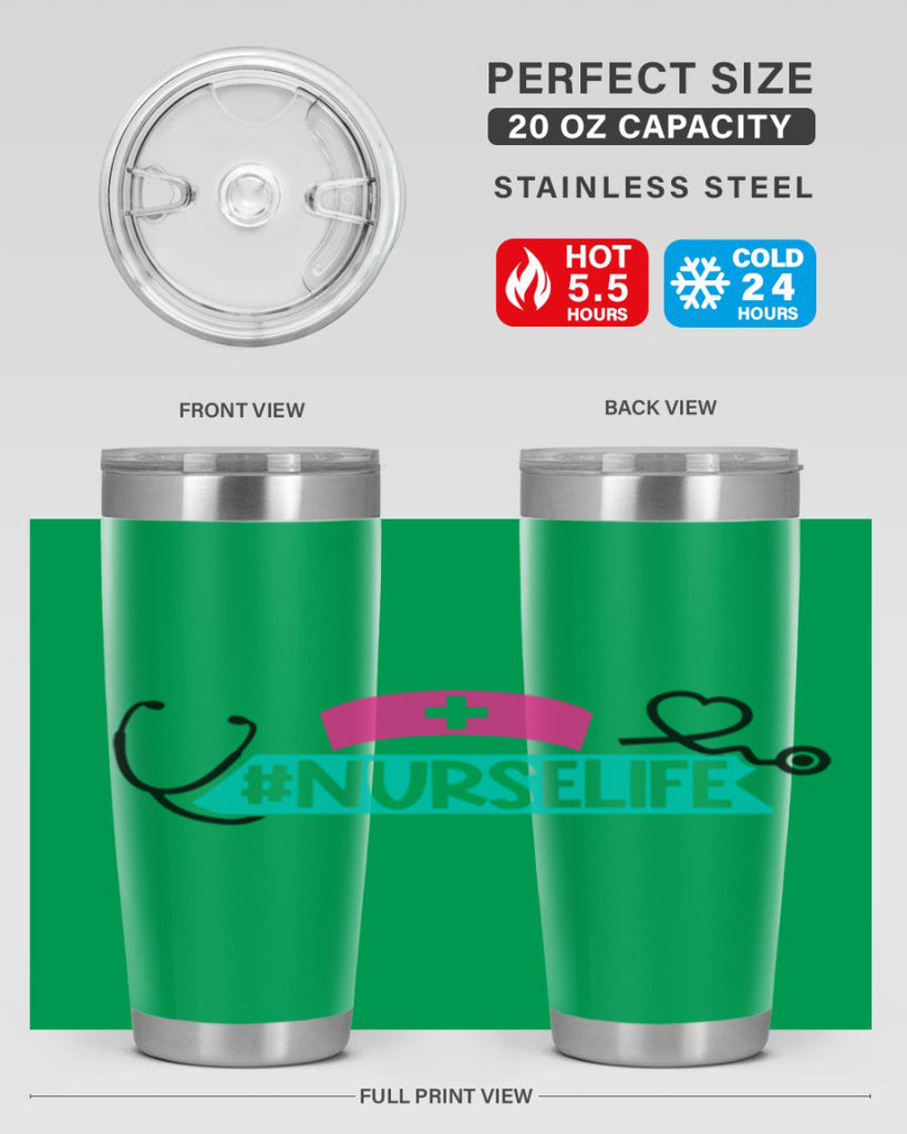 Nurselife Style Style 92#- nurse- tumbler