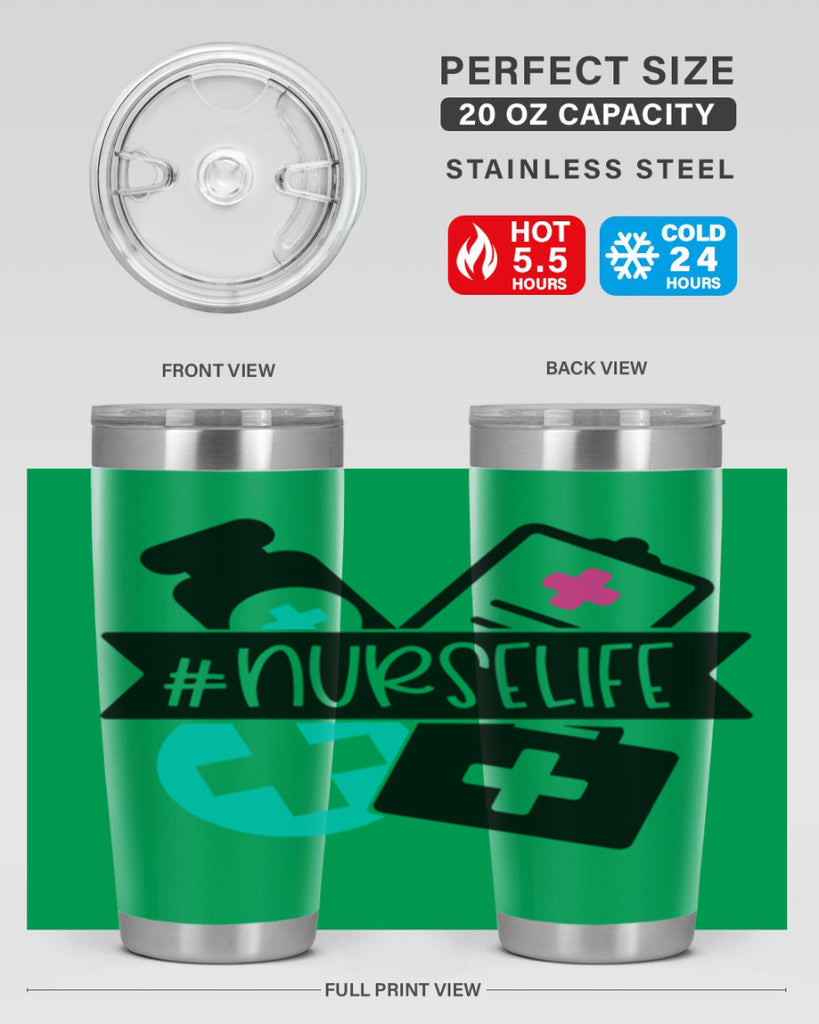 Nurselife Style Style 93#- nurse- tumbler