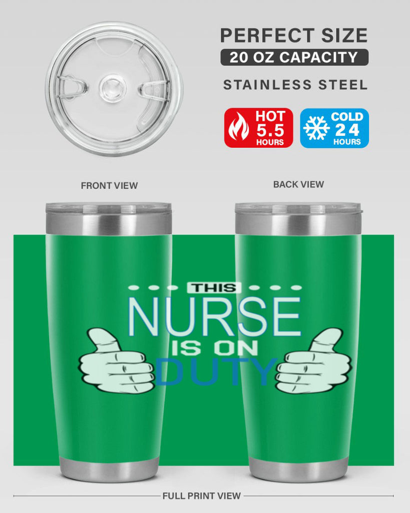NursetransperntPNG Style 400#- nurse- tumbler