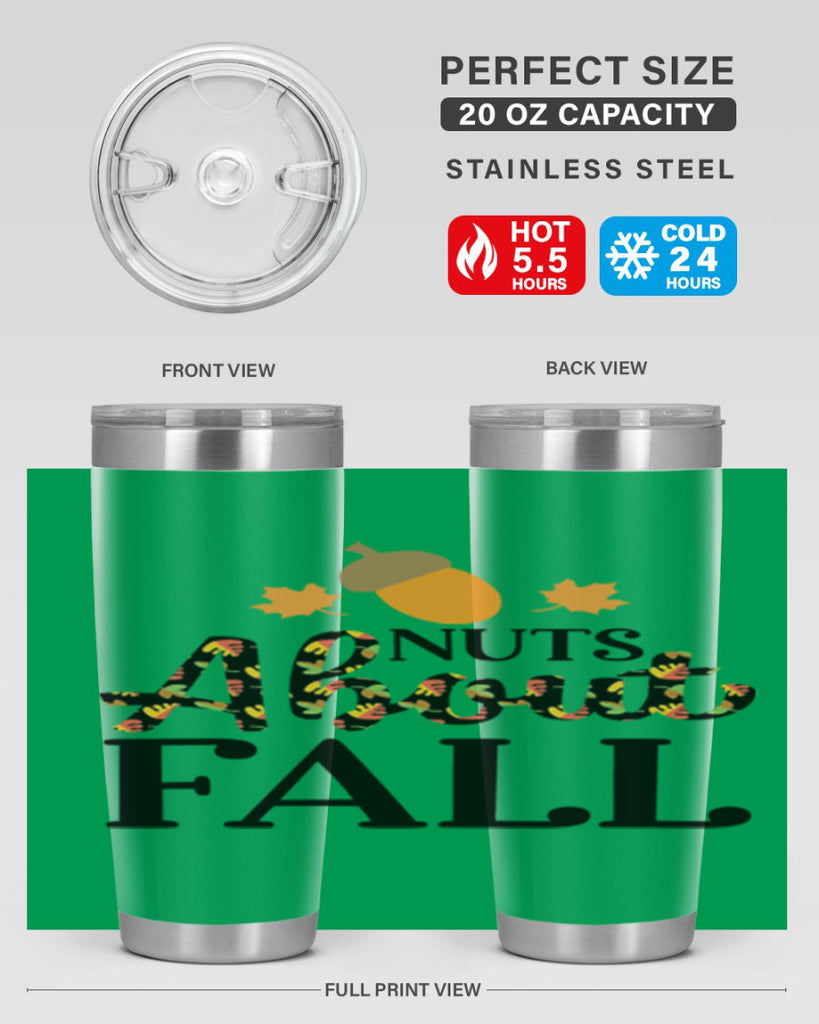 Nutsaboutfall 447#- fall- Tumbler