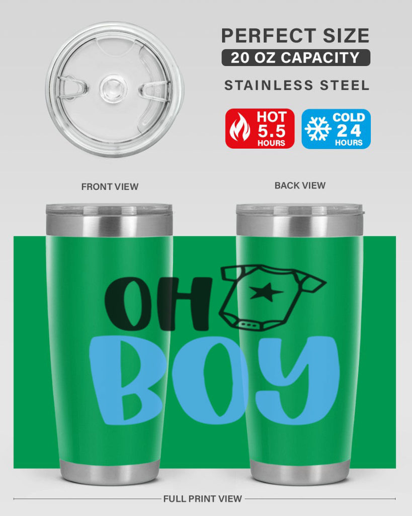 Oh Boy Style 35#- baby- tumbler