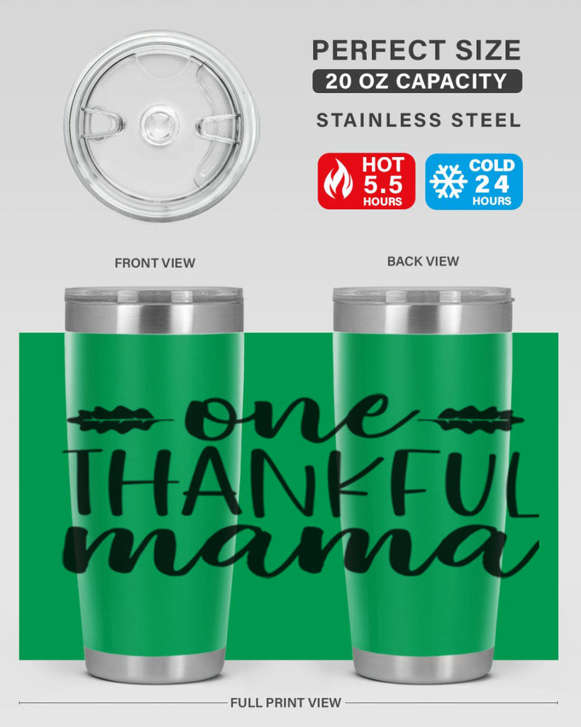 One Thankful Mama 464#- fall- Tumbler