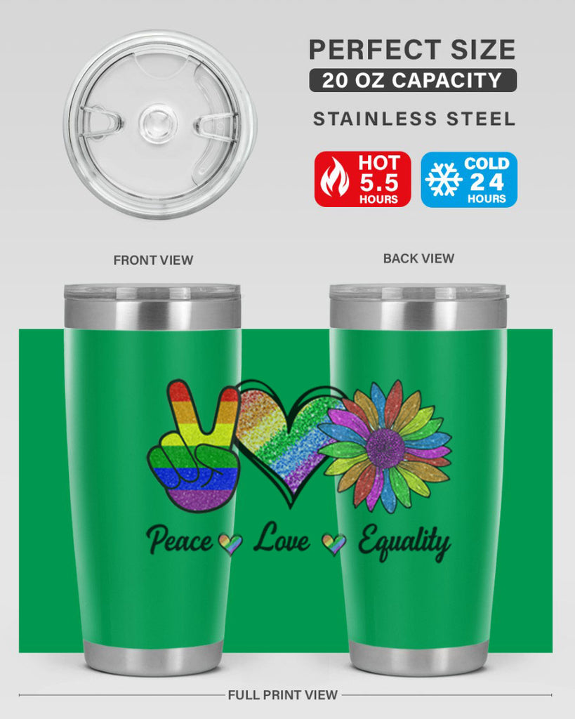 Peace Love Equality Lgbt Pride Design 40#- lgbt- Tumbler