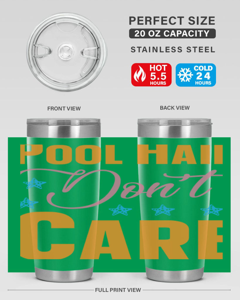 Pool Hair Dont Care 543#- mermaid- Tumbler
