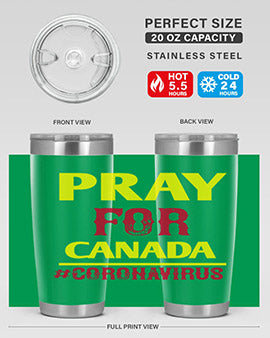 Pray For Canada Style 7#- corona virus- Cotton Tank