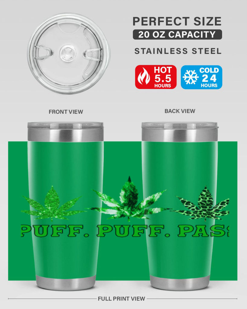 Puff Puff Pass 221#- marijuana- Tumbler