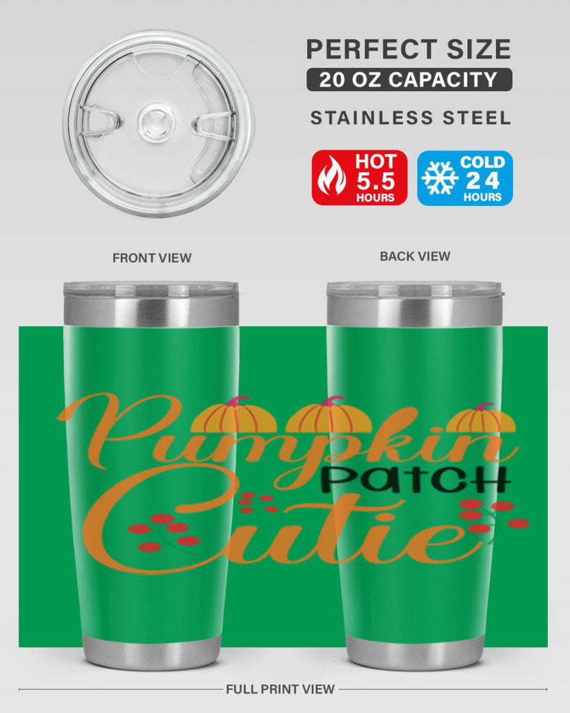 Pumpkin Patch Cutie 529#- fall- Tumbler