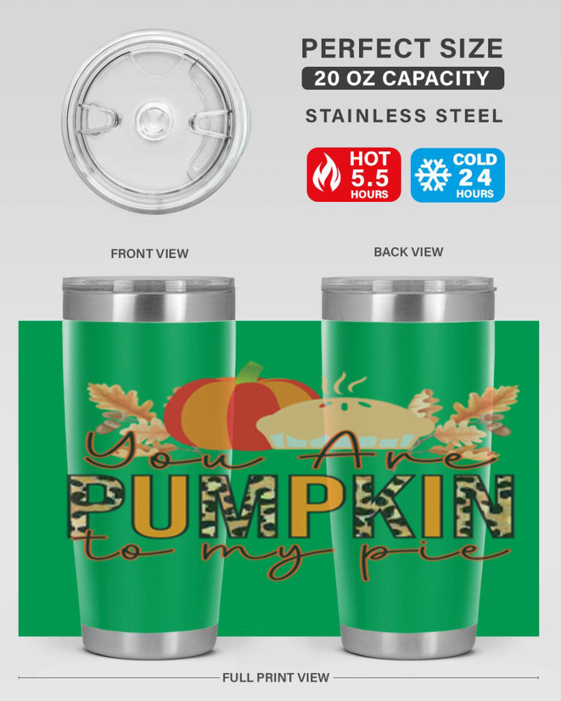 Pumpkin Pie Fall 531#- fall- Tumbler