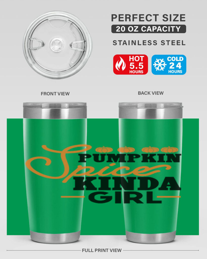 Pumpkin Spice Kinda Girl 552#- fall- Tumbler