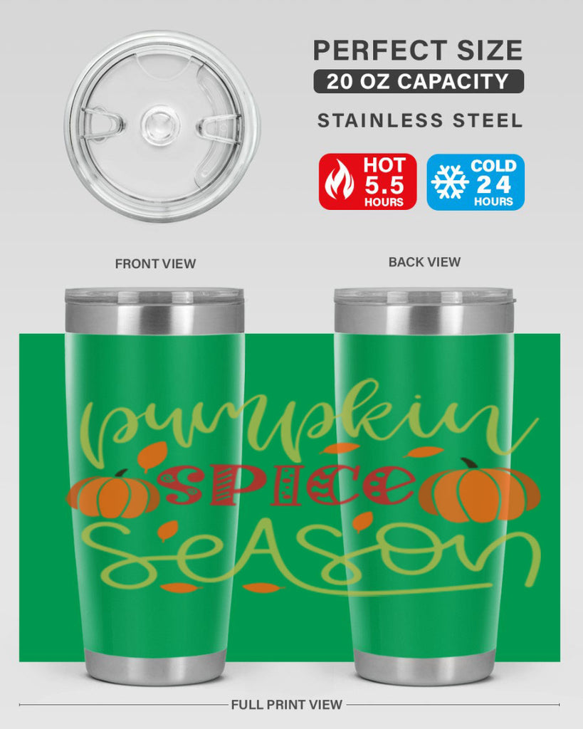Pumpkin Spice Season 558#- fall- Tumbler