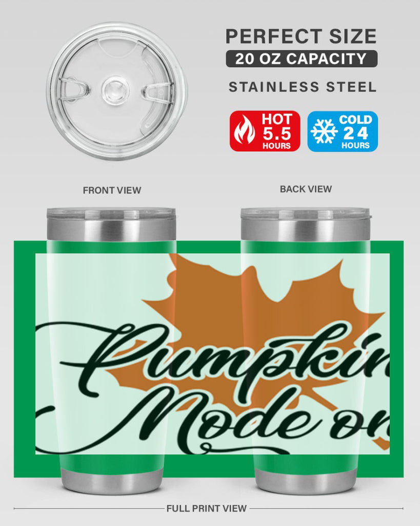 PumpkinModeondesign 563#- fall- Tumbler