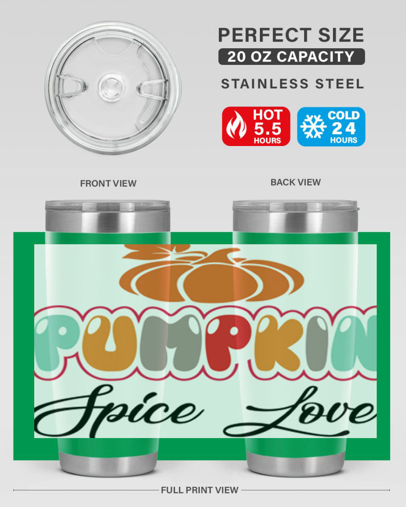PumpkinSpiceLoverdesign 570#- fall- Tumbler
