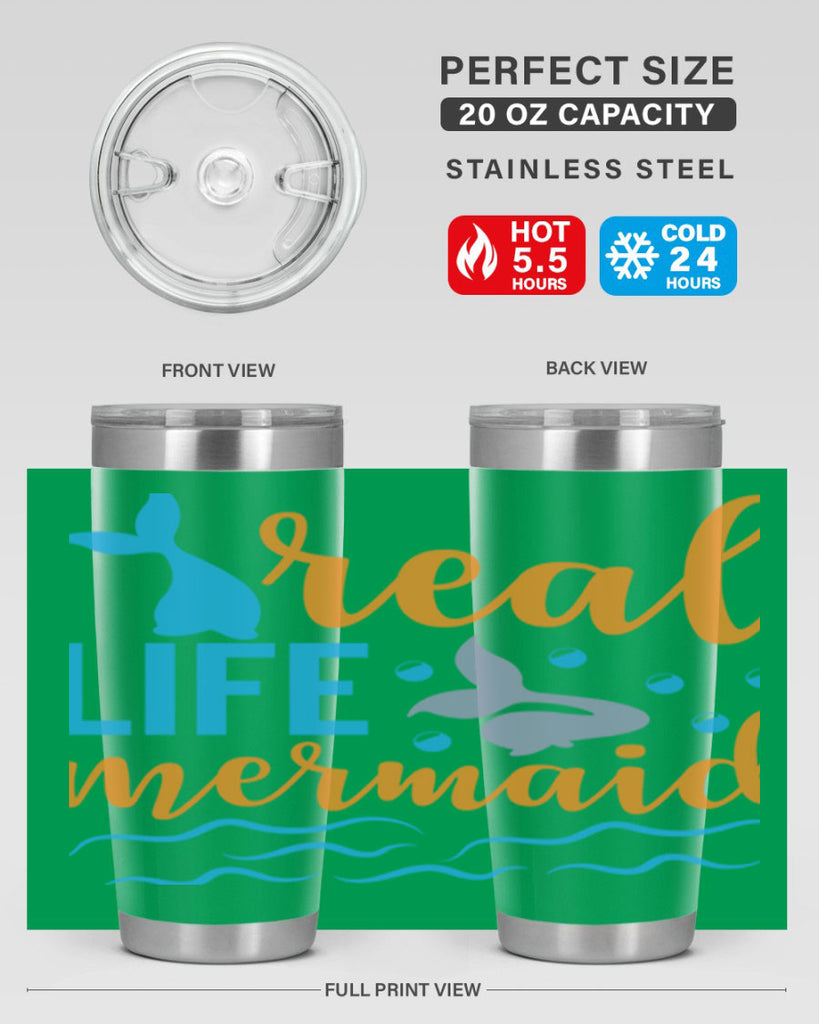 Real Life Mermaid Design 556#- mermaid- Tumbler