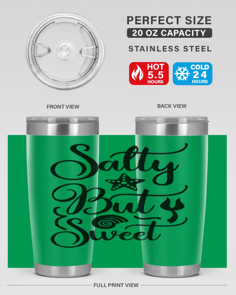 Salty but sweet design 571#- mermaid- Tumbler