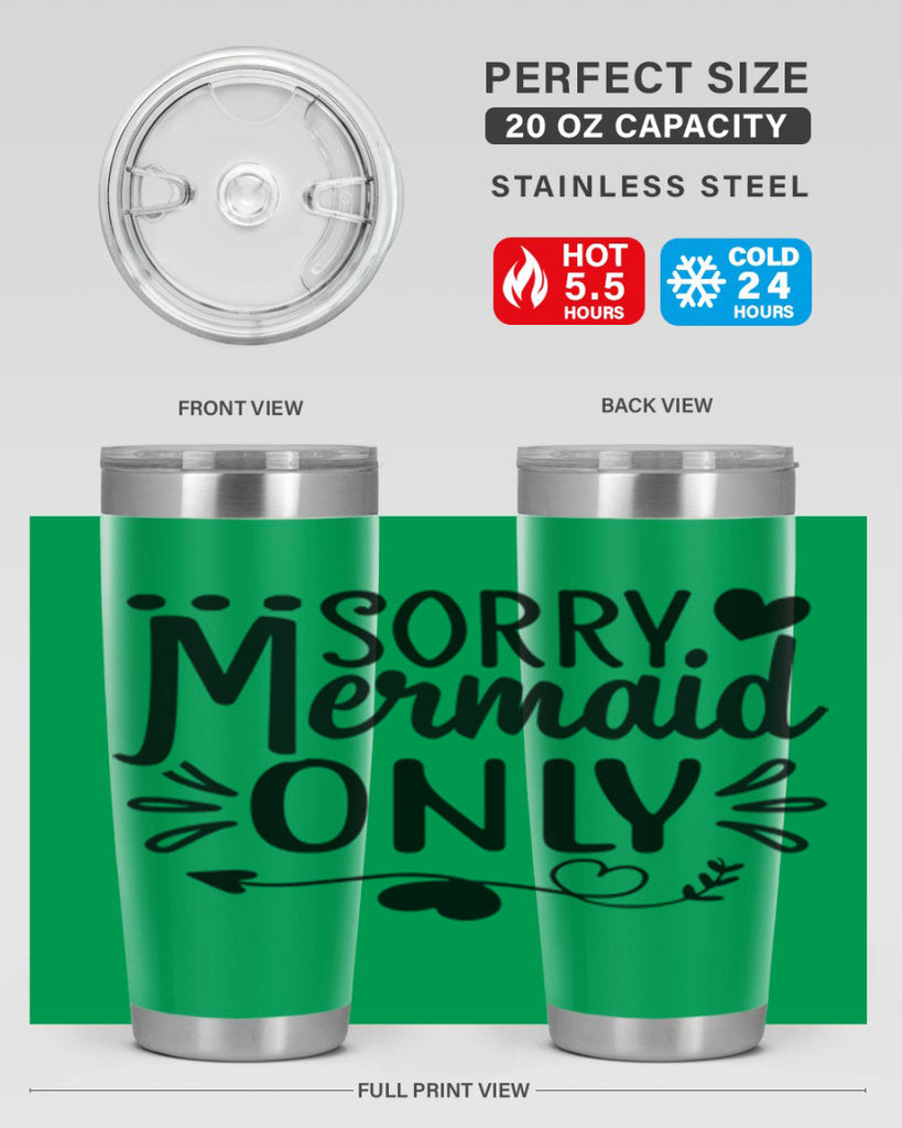 Sorry mermaid only 612#- mermaid- Tumbler