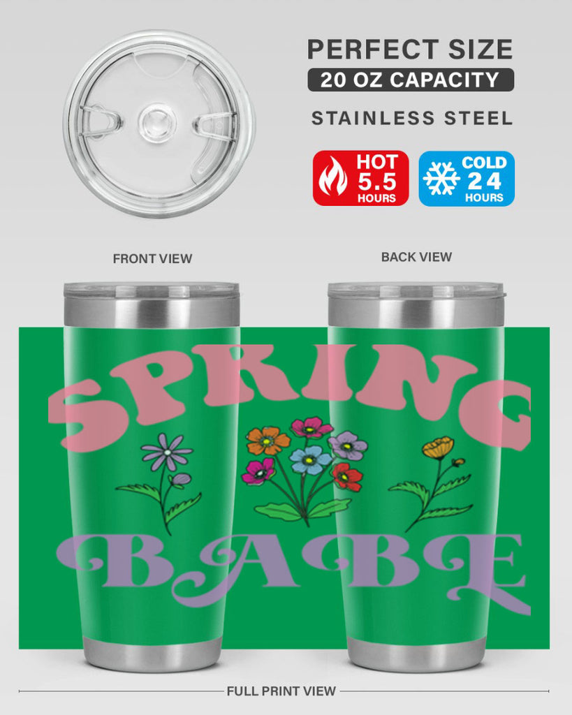 Spring Babe  480#- spring- Tumbler