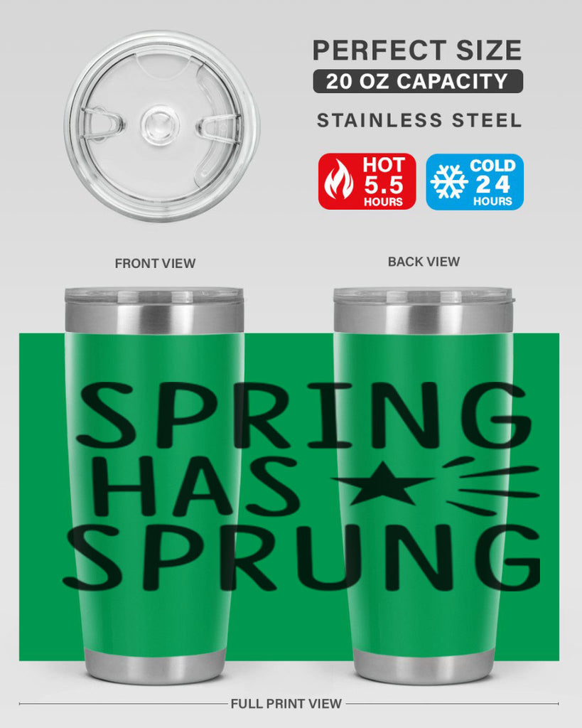 Spring Has Sprung 435#- spring- Tumbler